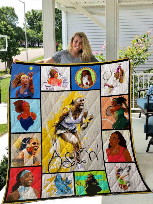 Serena Williams Quilt Blanket