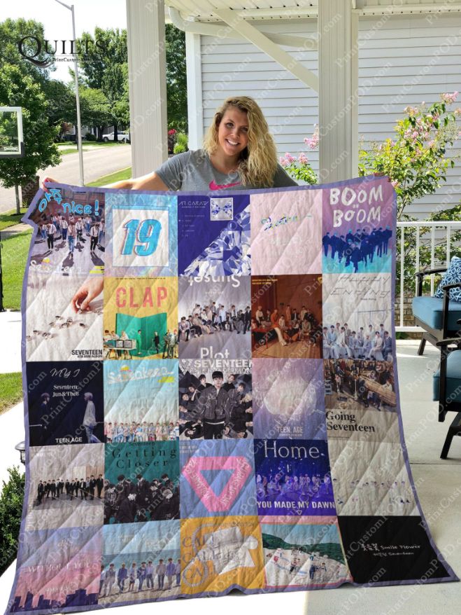 Seventeen Albums Quilt Blanket