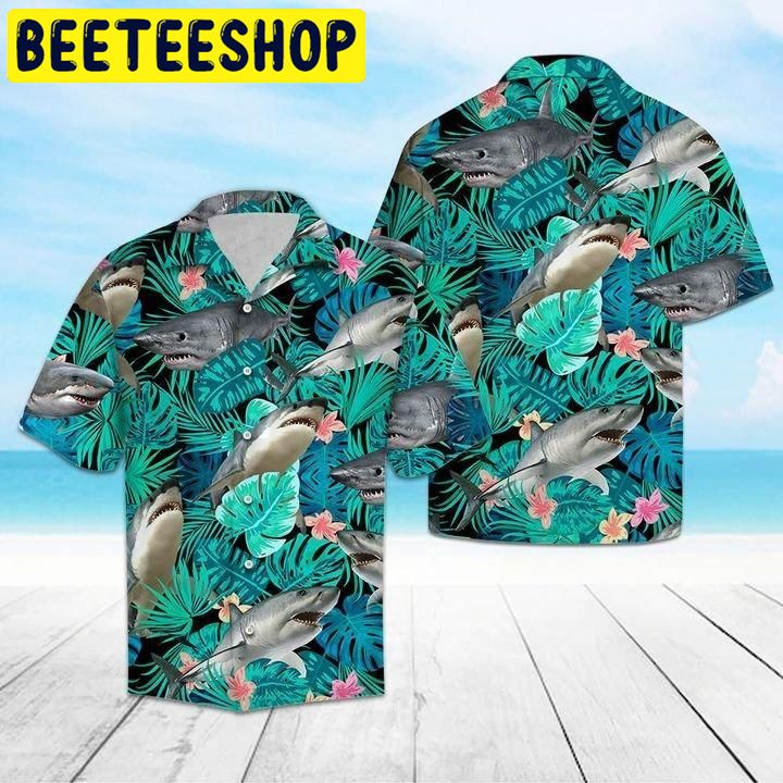 shark hawaiian shirt