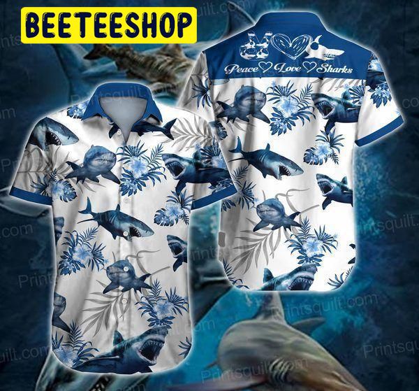 Shark Hawaiian Shirt 7359