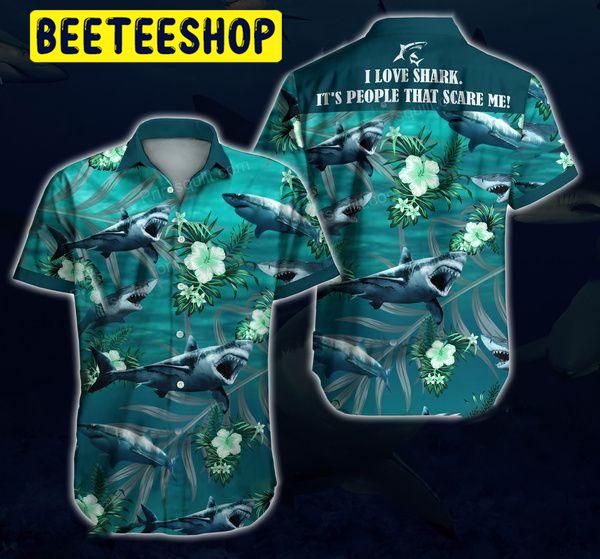 Shark Hawaiian Shirt 8359