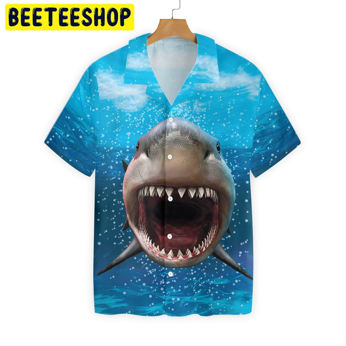 Shark Mouth Trending Hawaiian Shirt