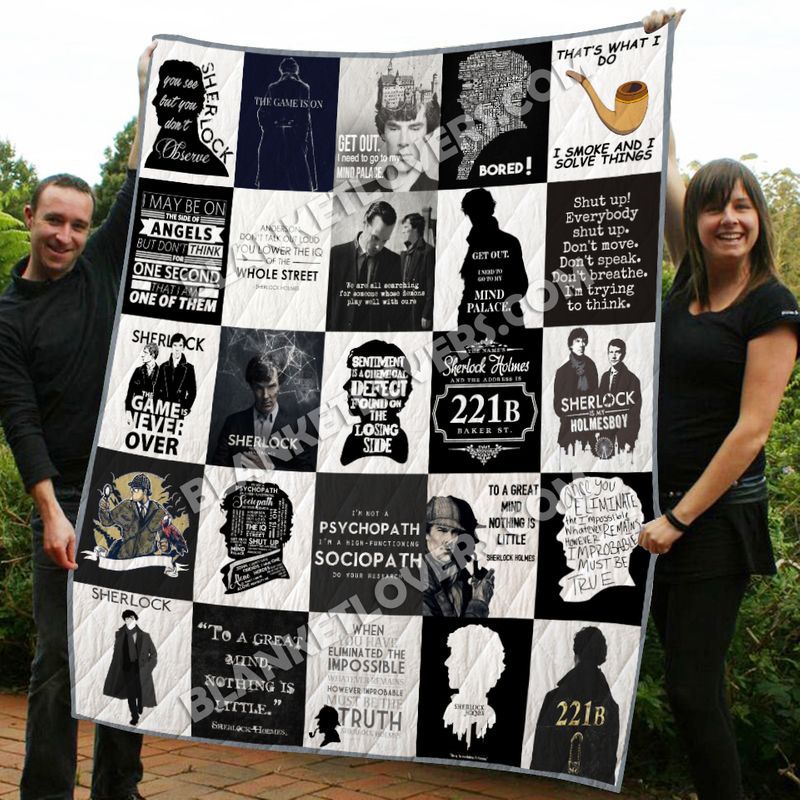 Sherlock Quilt Blanket