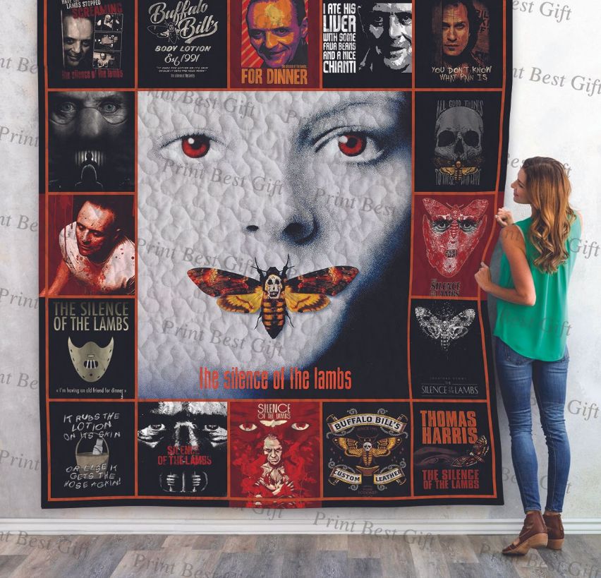 Silence Of The Lambs Poster Quilt