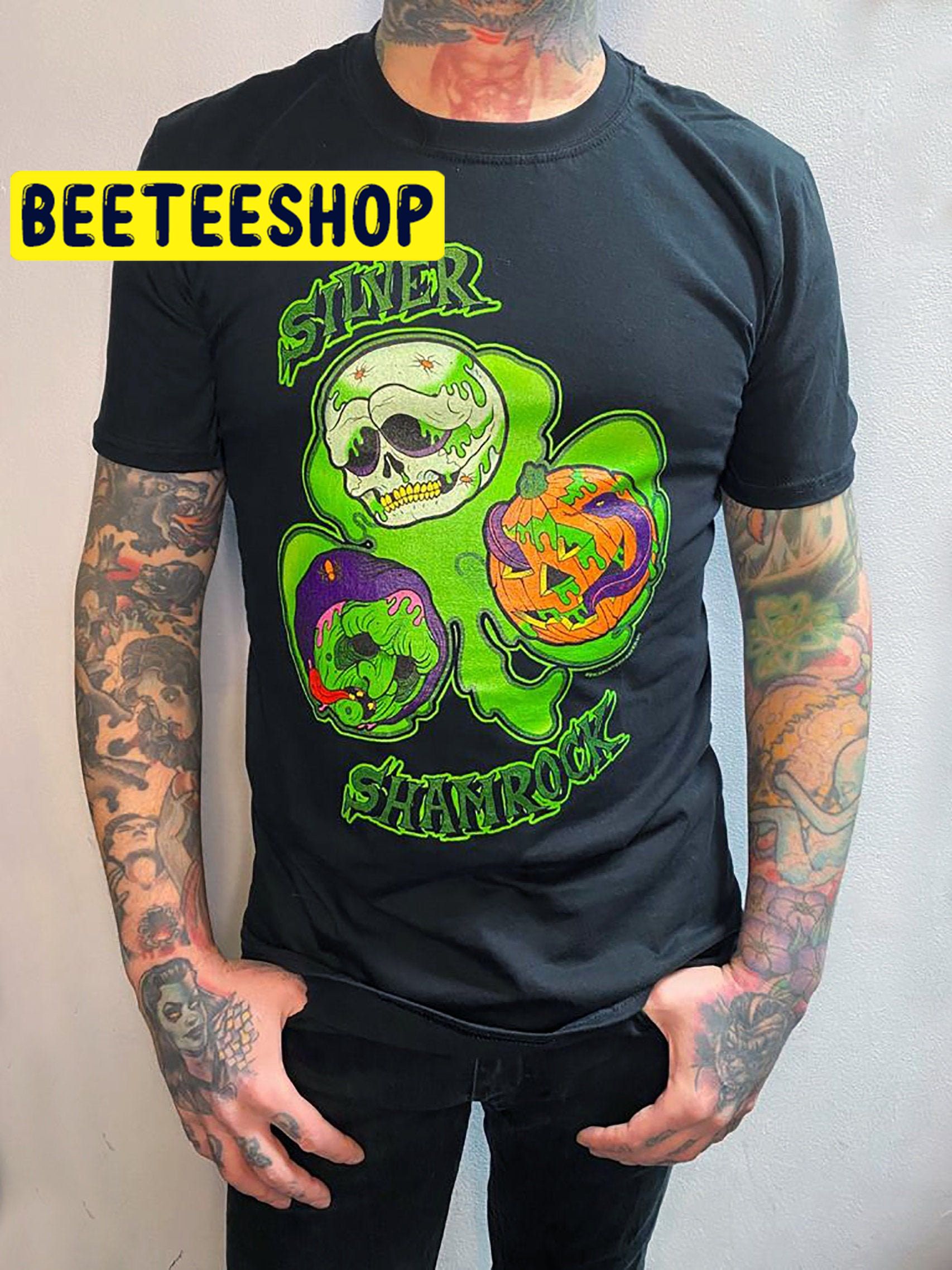 Silver Shamrock Halloween 3 Halloween Trending Unisex Shirt