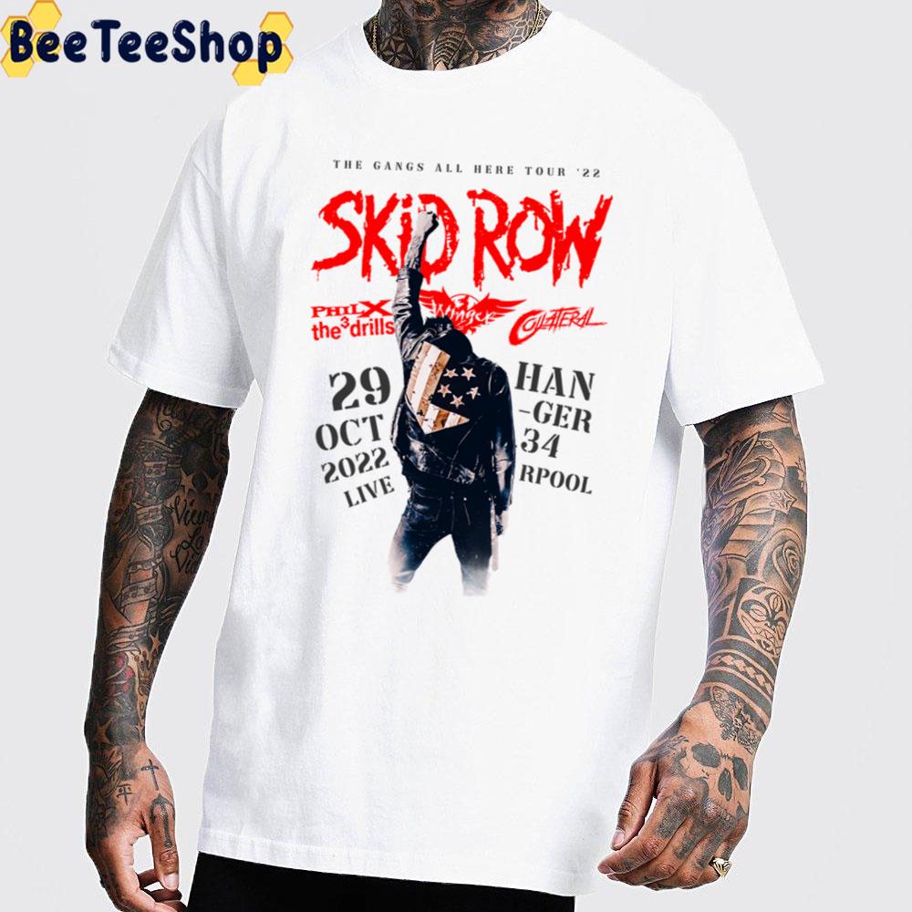 Skid Rowthe Gang’s All Here Tour 2022 Trending Unisex T-Shirt