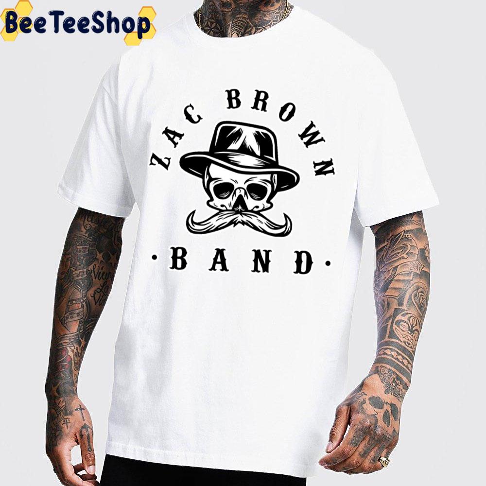 Skull Art Zac Brown Band Trending Unisex T-Shirt