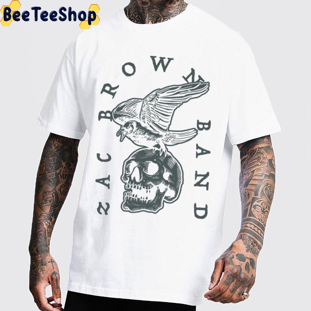 Skull Crow Zac Brown Band Trending Unisex T-Shirt