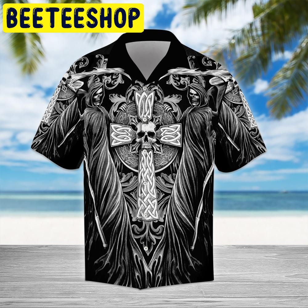 Skull Grim Hawaiian Shirt