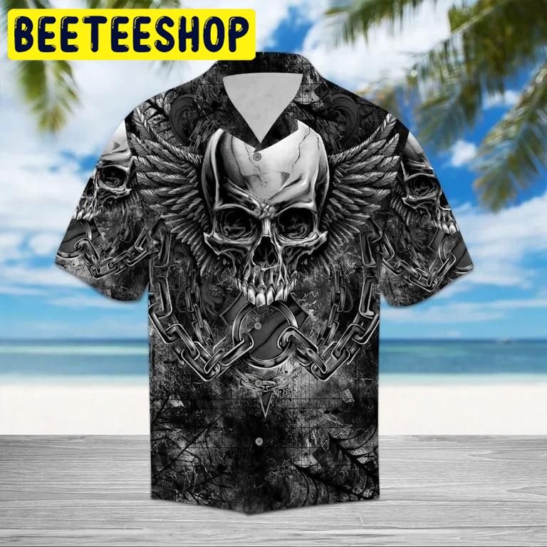 Skull Hawaiian Shirt 1259