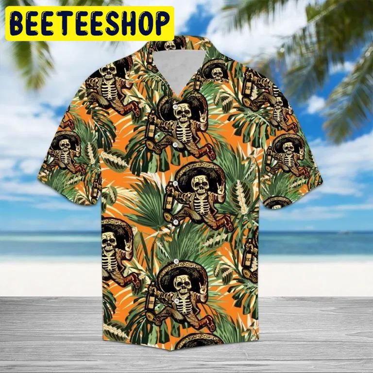 Skull Hawaiian Shirt 1459