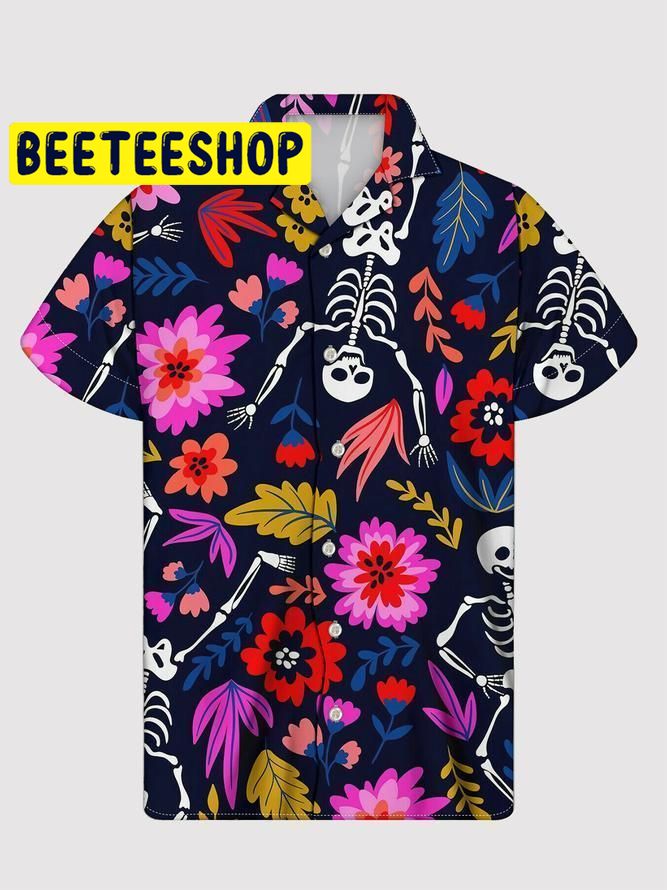 Skull Hawaiian Shirt 1659