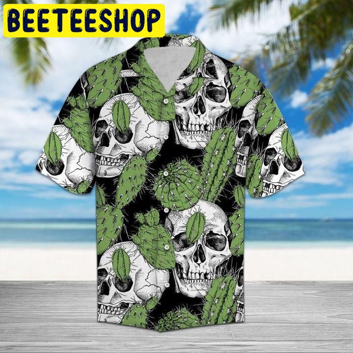 Skull Hawaiian Shirt 4359