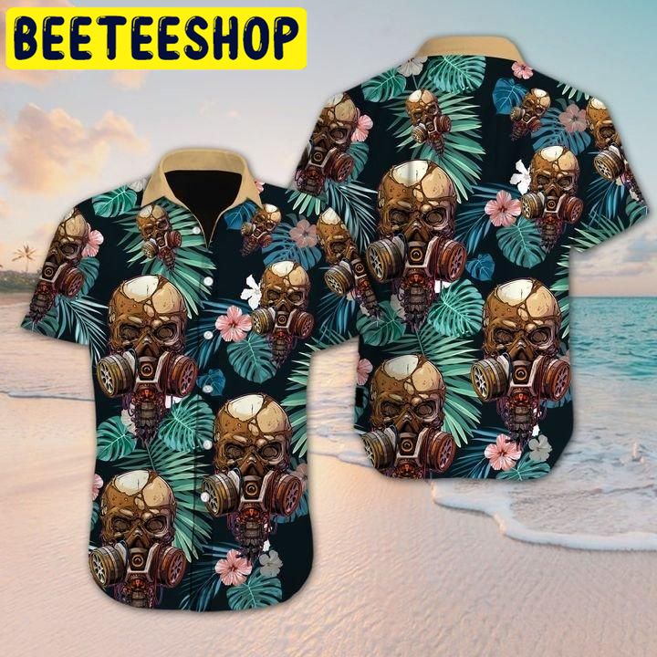 Skull Hawaiian Shirt 5359