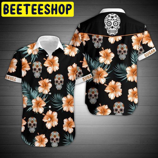 Skull Hawaiian Shirt 6359