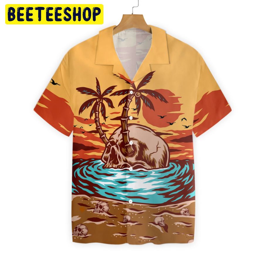 Skull Summer Beach Trending Hawaiian Shirt