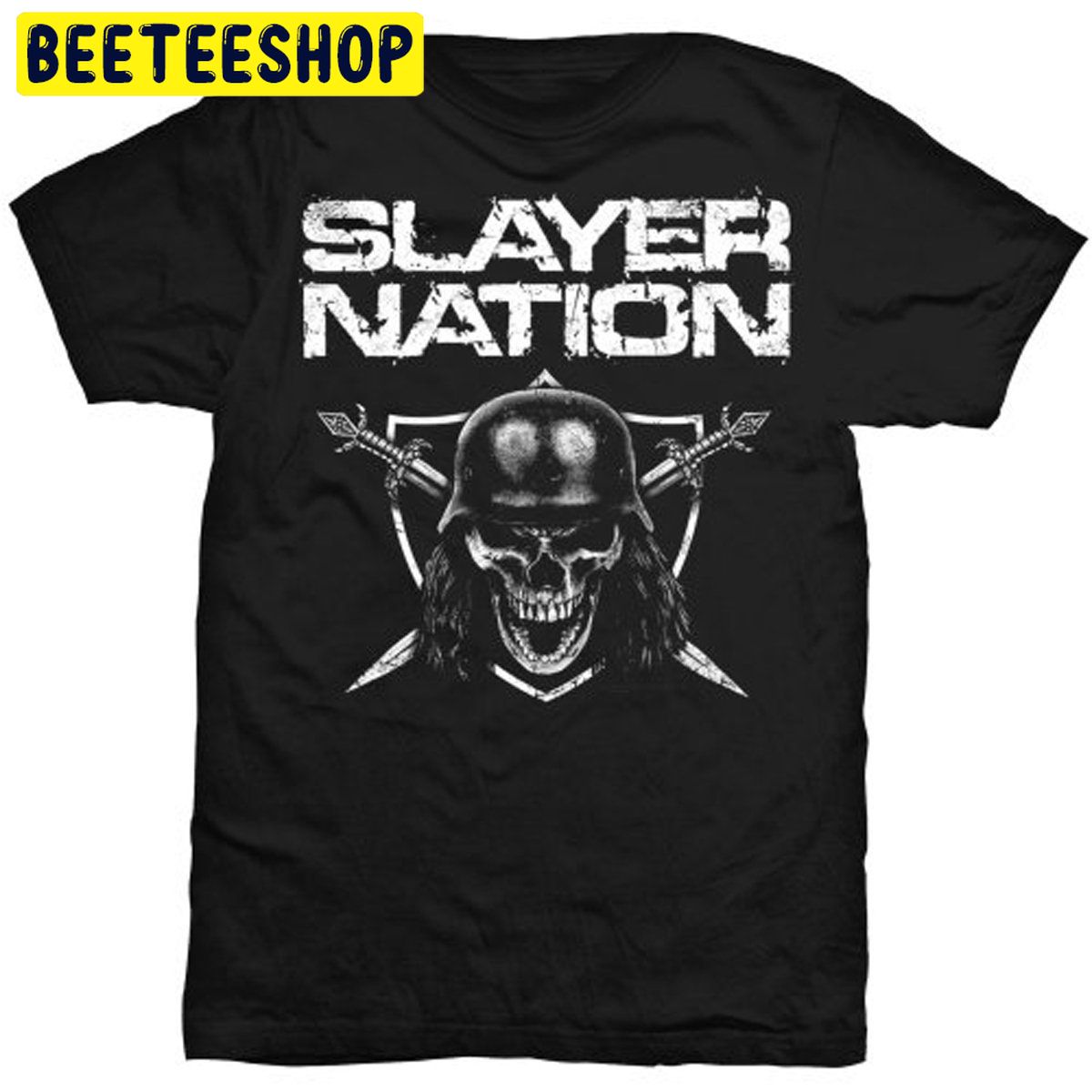 Slayer Nation Reign In Blood Show No Mercy Rock Trending Unisex Shirt