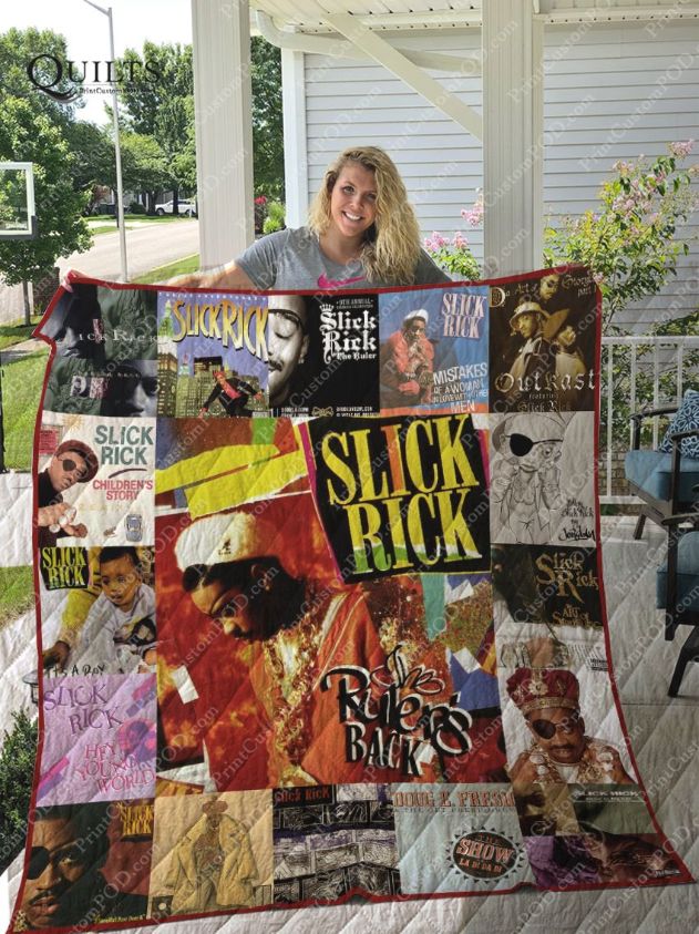 Slick Rick Quilt Blanket