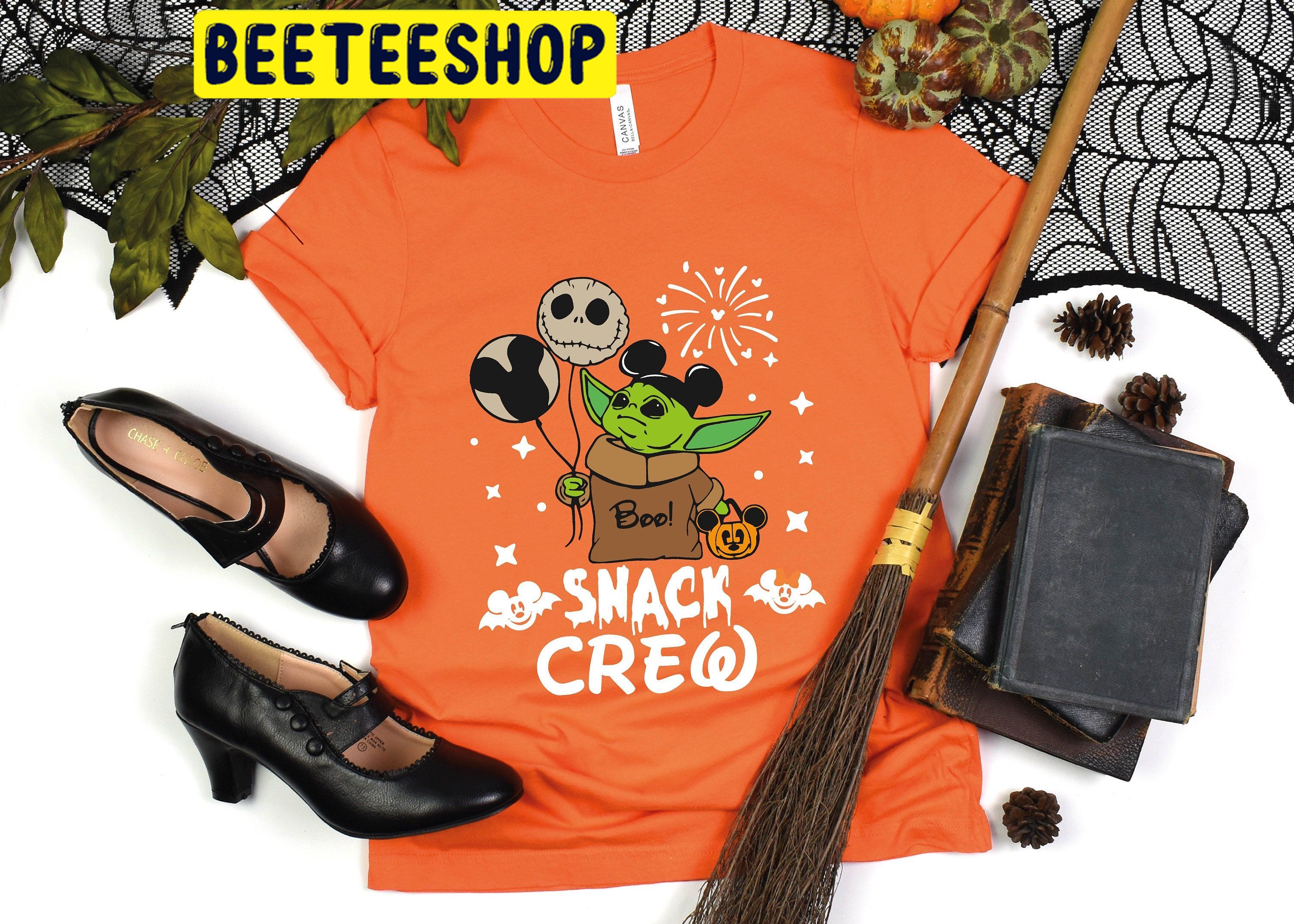 Snack Crew Stitch HalloweenTrending Unisex Shirt