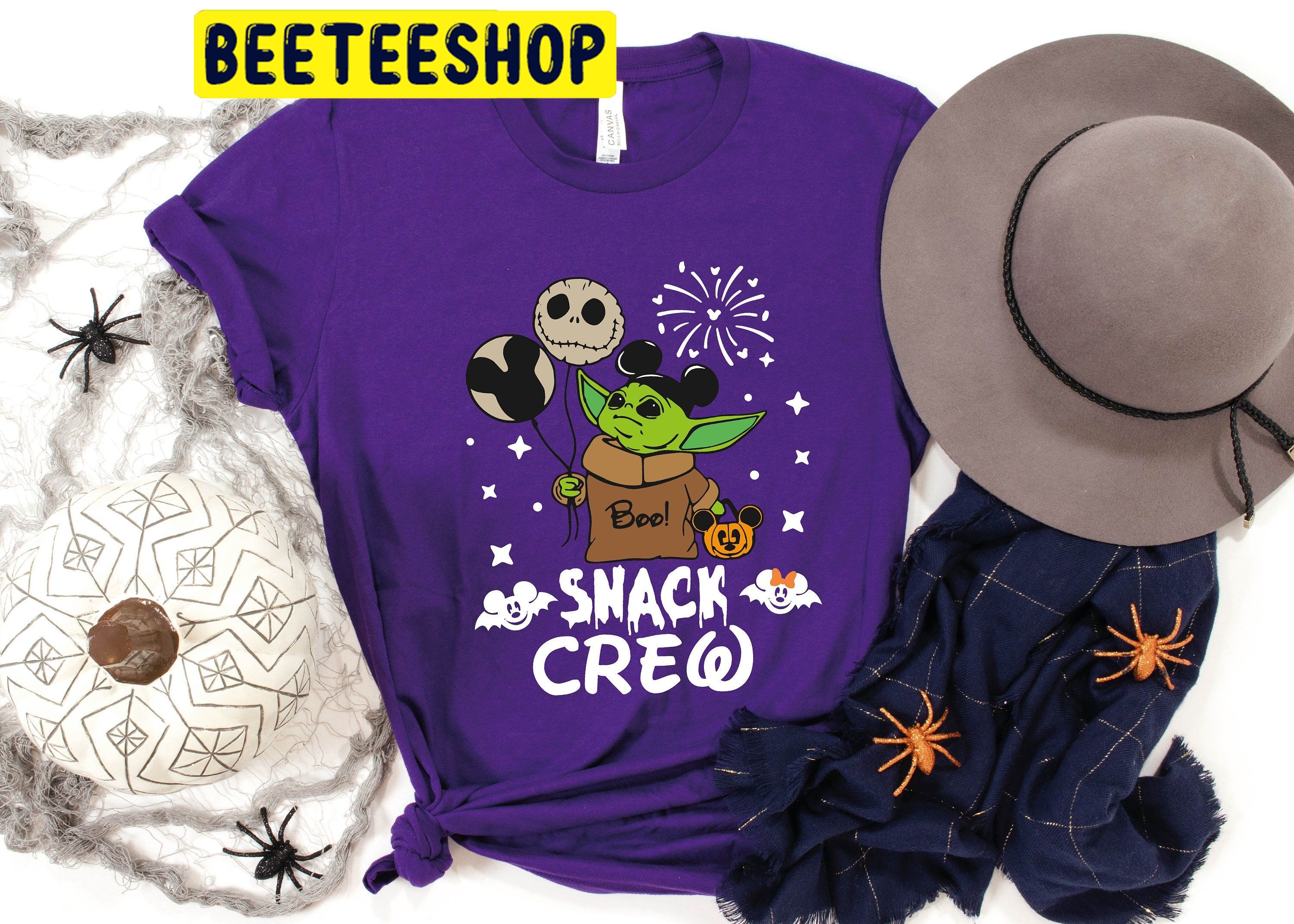 Snack Crew Stitch HalloweenTrending Unisex Shirt