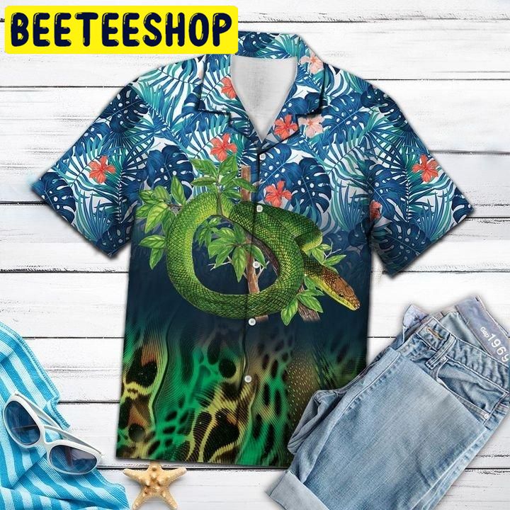 Snake Hawaiian Shirt 3359