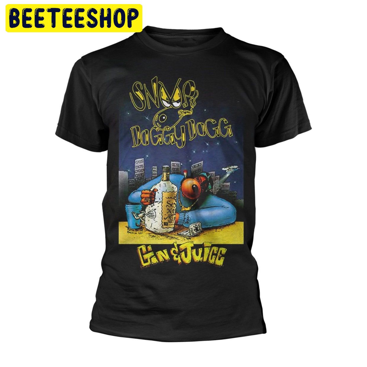 Snoop Dogg Gin And Juice Rap Trending Unisex Shirt