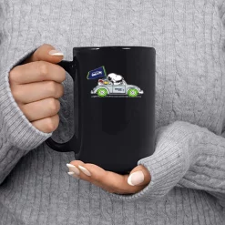 Snoopy driver Jeep Seattle Seahawks Mug