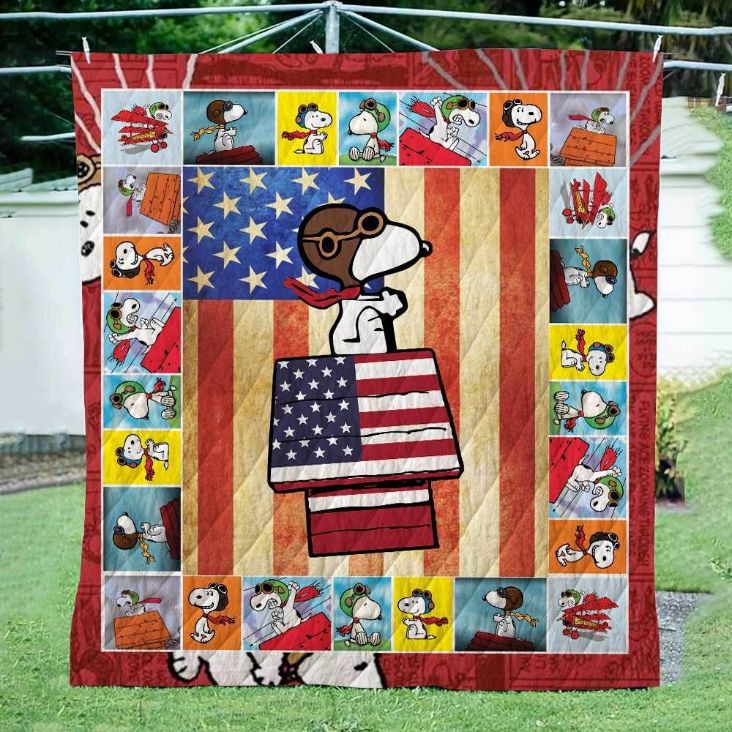 Snoopy Quilt Blanket