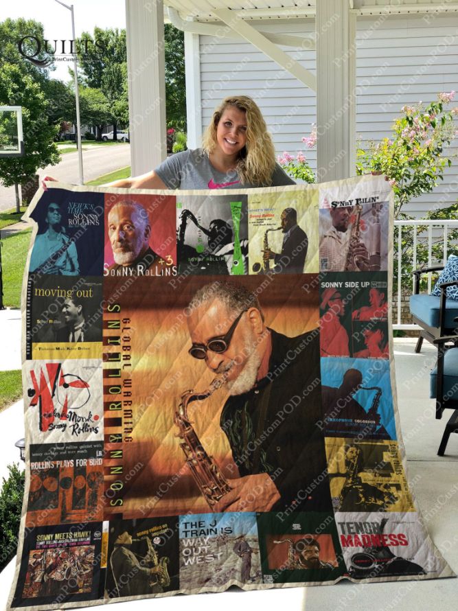 Sonny Rollins Albums Quilt Blanket