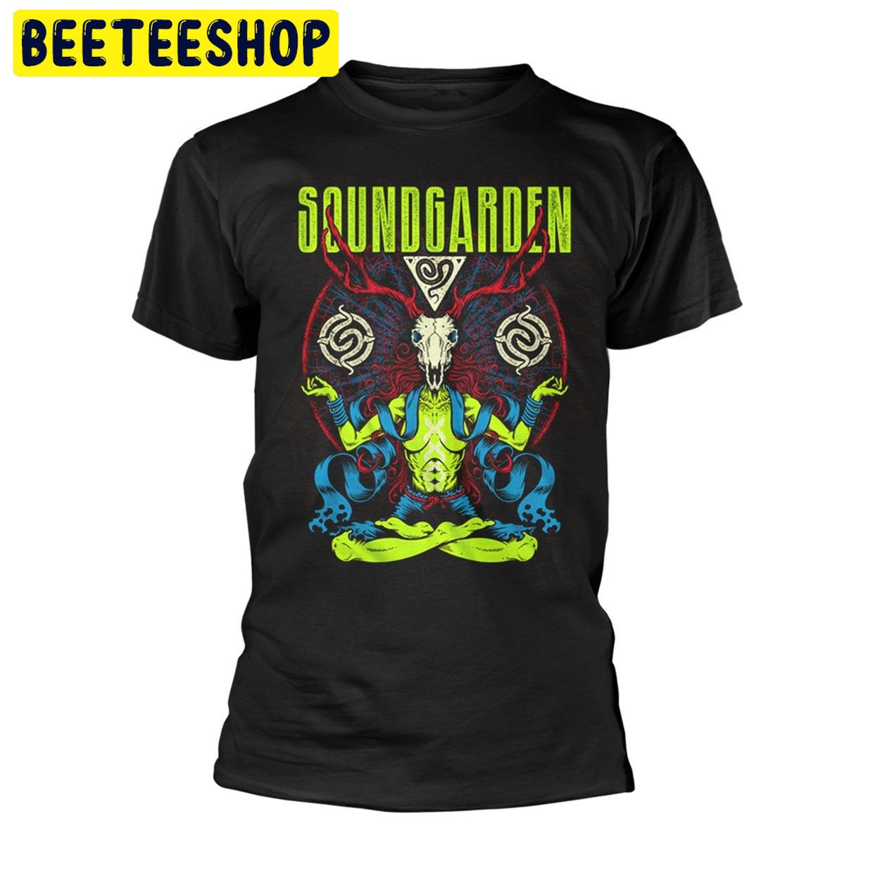 Soundgarden Neon Badmotorfinger Chris Cornell Trending Unisex Shirt