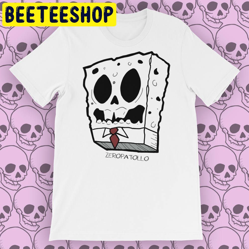 Spongebob Skull Trending Unisex Shirt