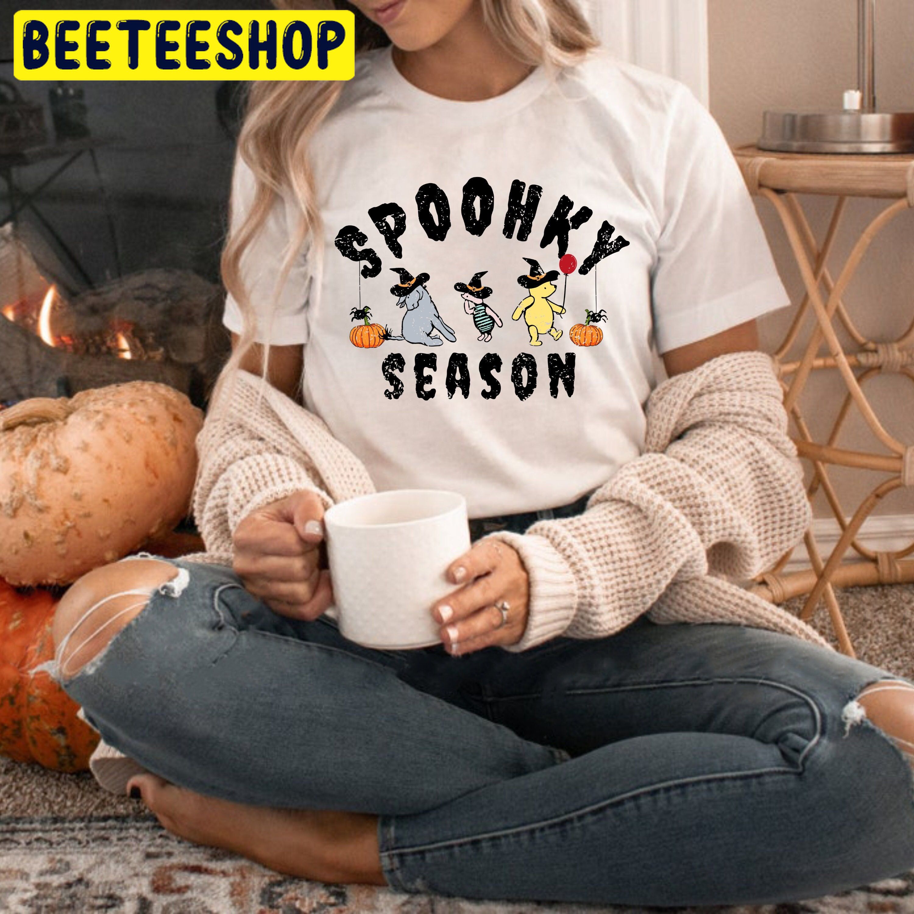 Spoohky Winnie The Pooh Halloween Trending Unisex Shirt