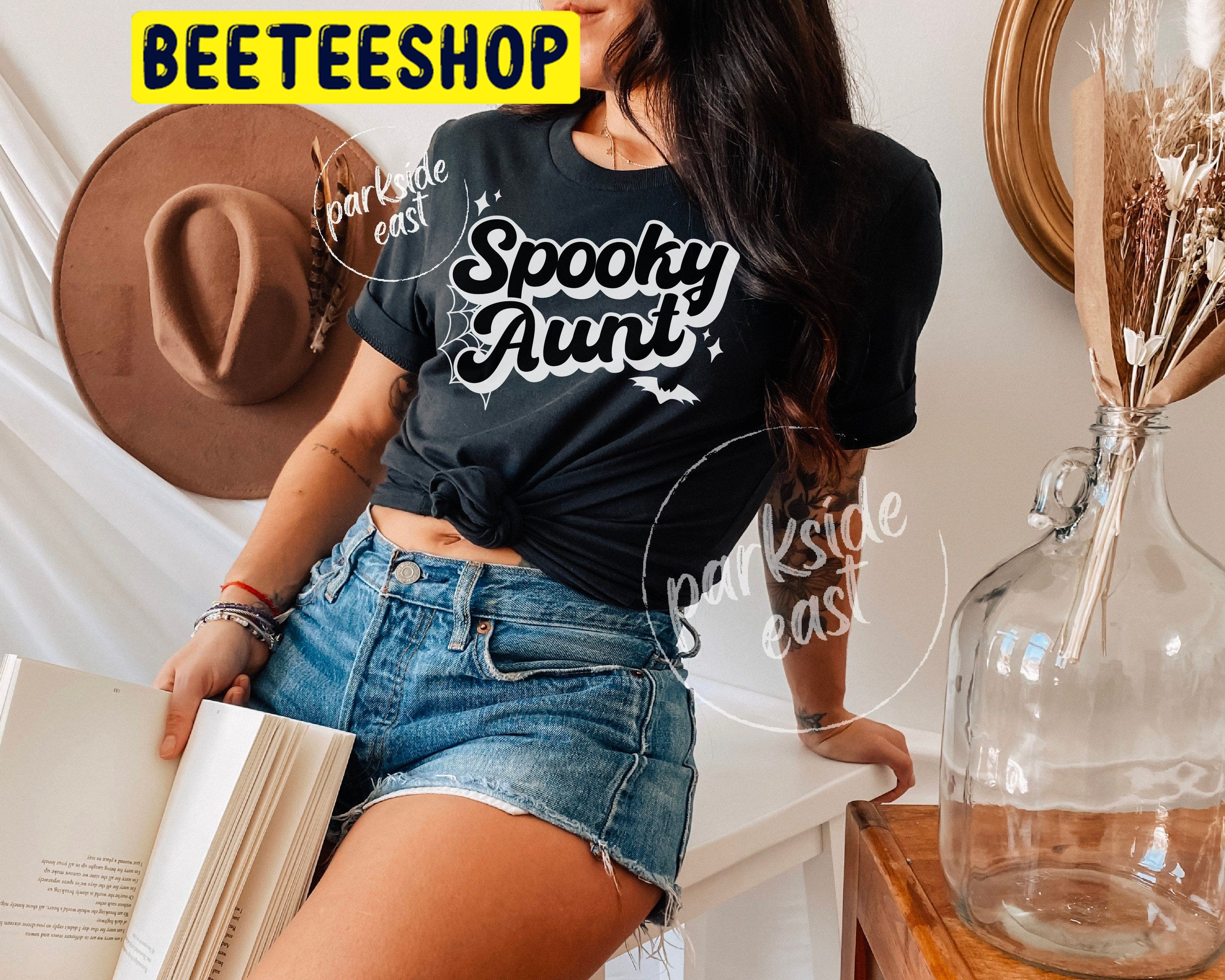 Spooky Aunt Spooky Season Halloween Trending Unisex Shirt