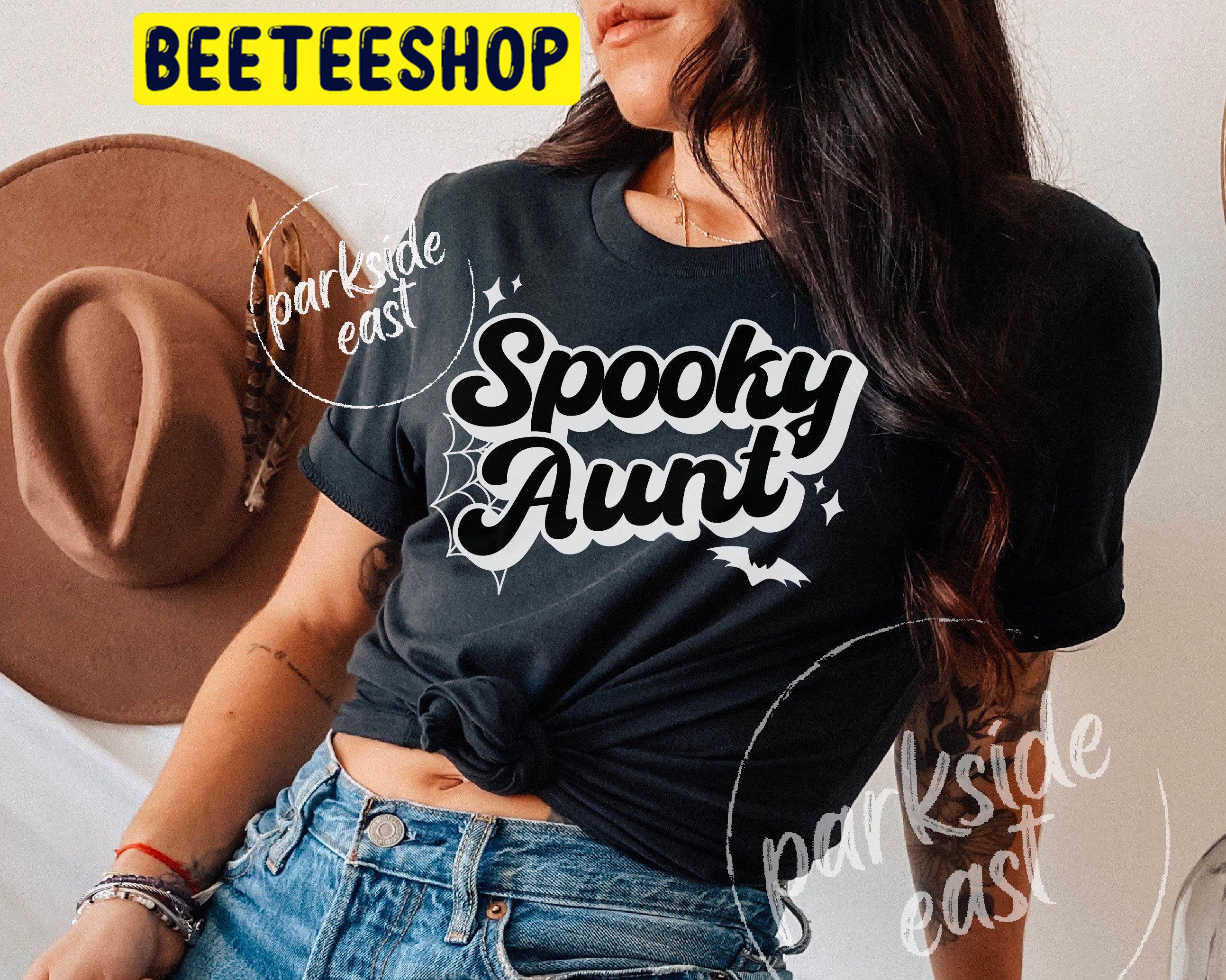 Spooky Aunt Spooky Season Halloween Trending Unisex Shirt