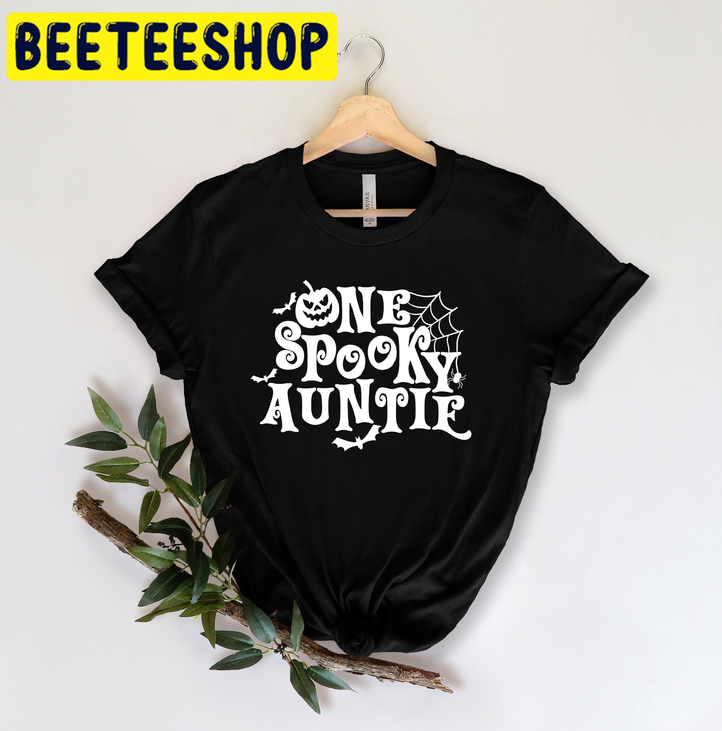 Spooky Auntie Ghost Halloween Trending Unisex Shirt