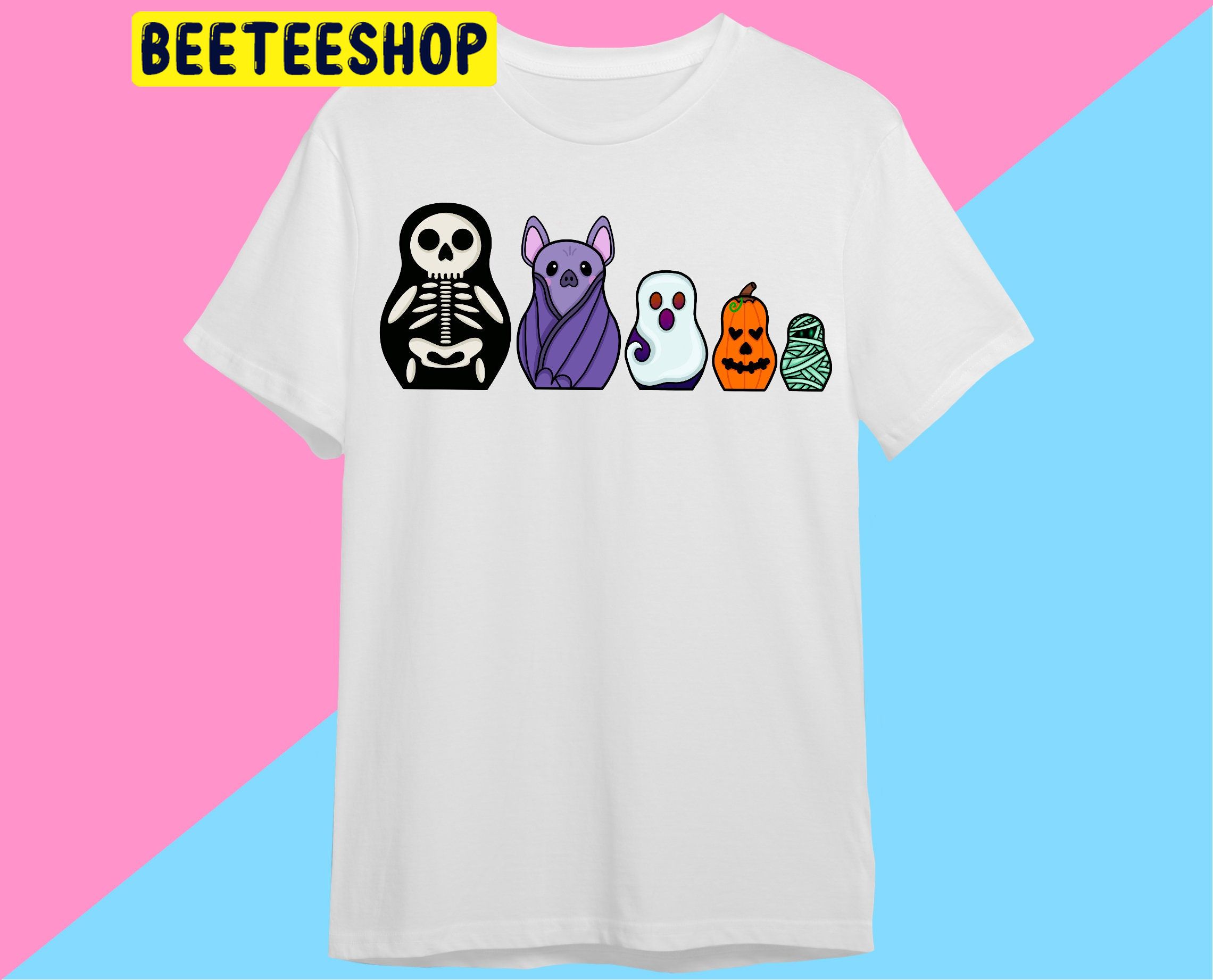 Spooky Dolls Kawaii Graphic Trending Unisex Shirt