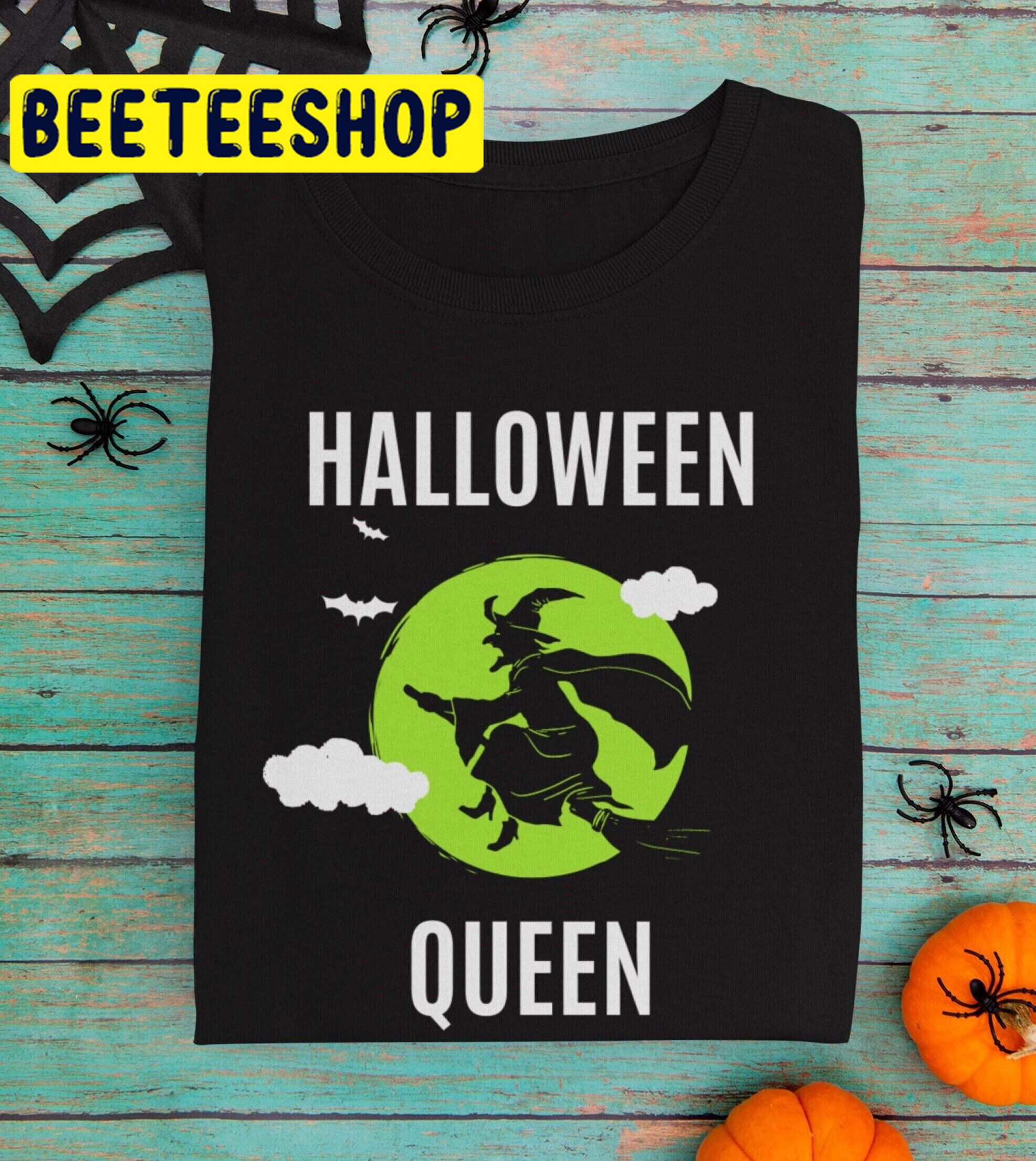 Spooky Halloween Queen Trick Or Treat Trending Unisex Shirt