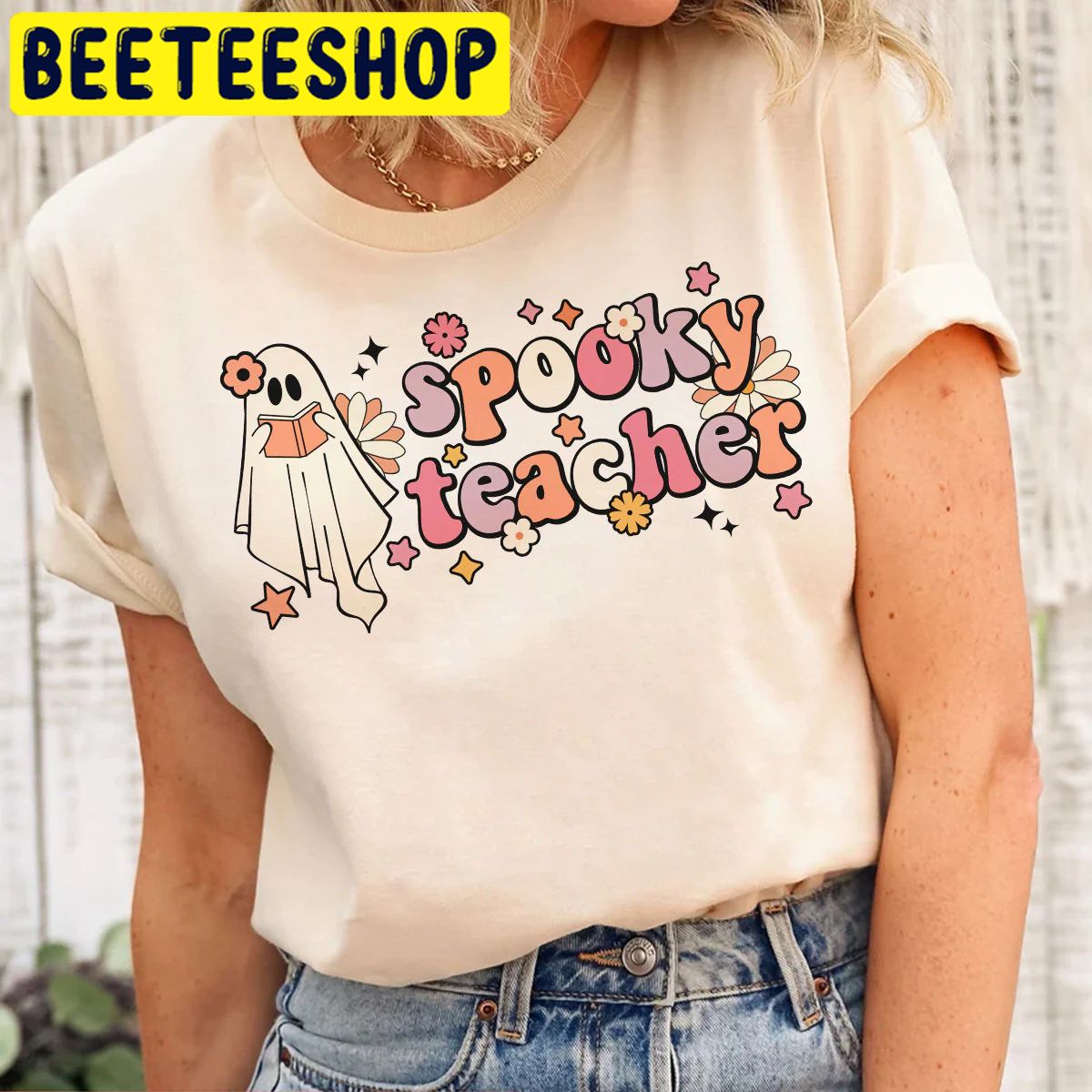 Spooky Teacher Halloween Trending Unisex Shirt