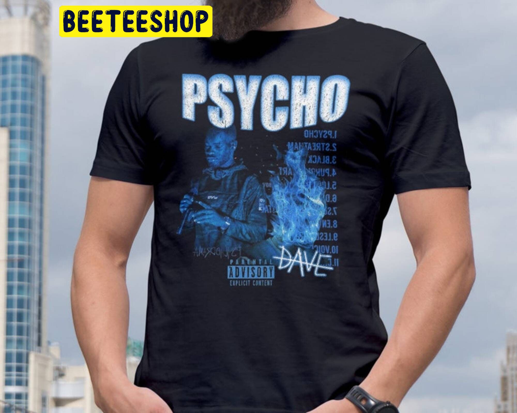 Spycho Dave Hip Hop Vintage Bootleg Retro 90s Trending Unisex Shirt