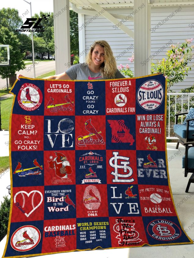 St. Louis Cardinals 25 Quilt Blanket