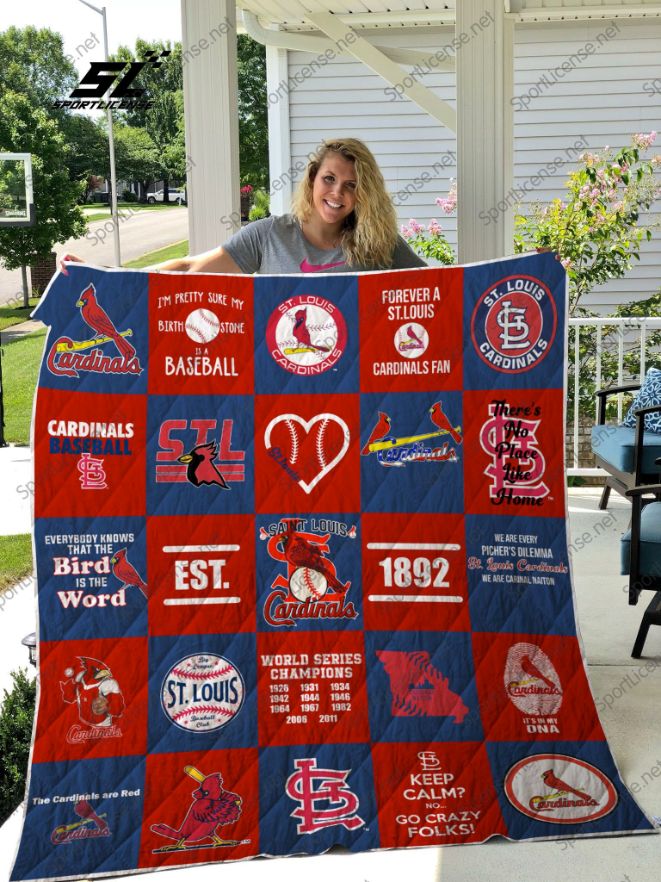 St. Louis Cardinals Quilt Blanket