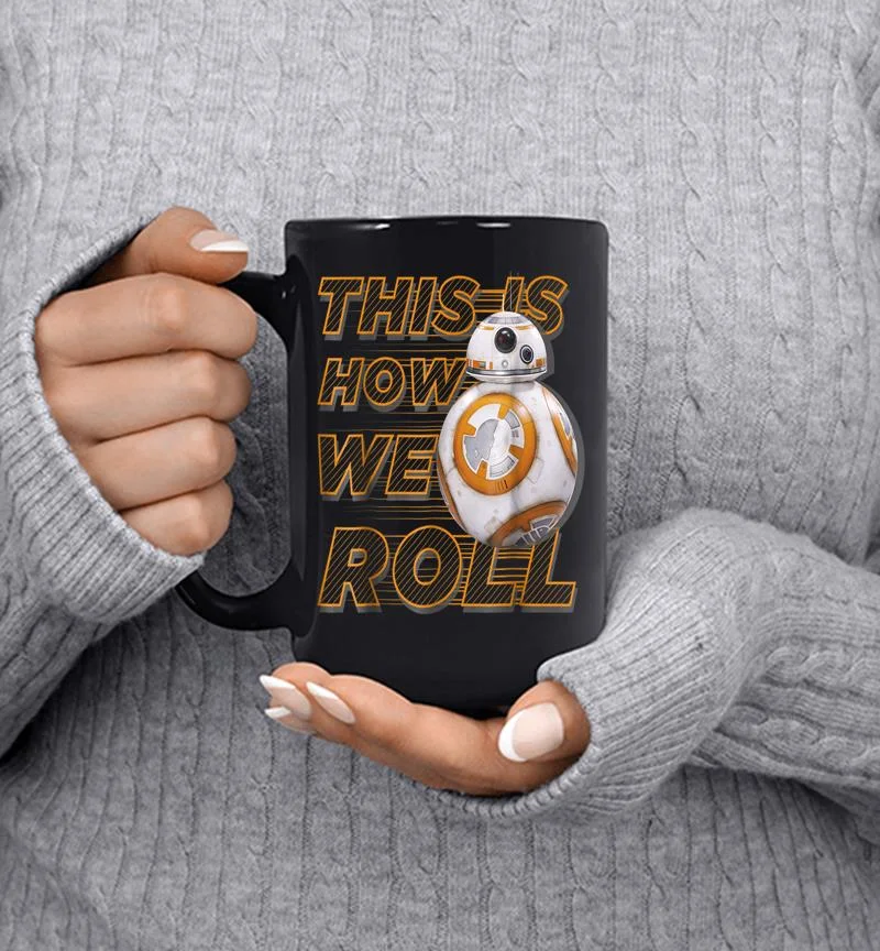 Star Wars Bb-8 How We Roll Graphic Mug