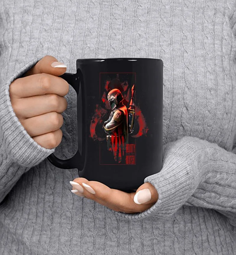 Star Wars Boba Fett Hunter Box Mandalorian Graphic Mug