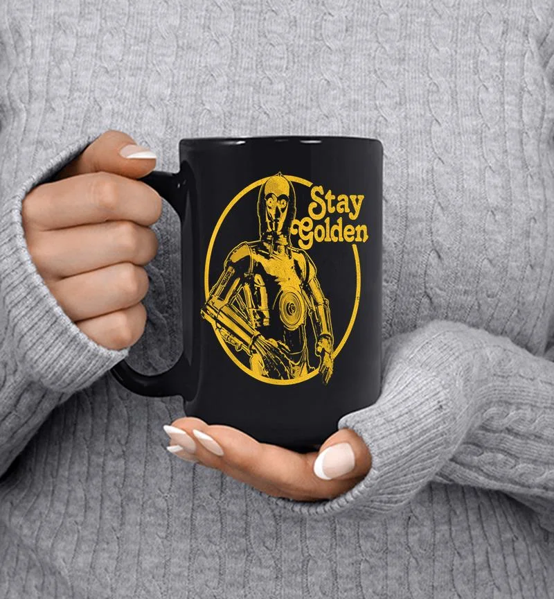 Star Wars C-3po Stay Golden Mug