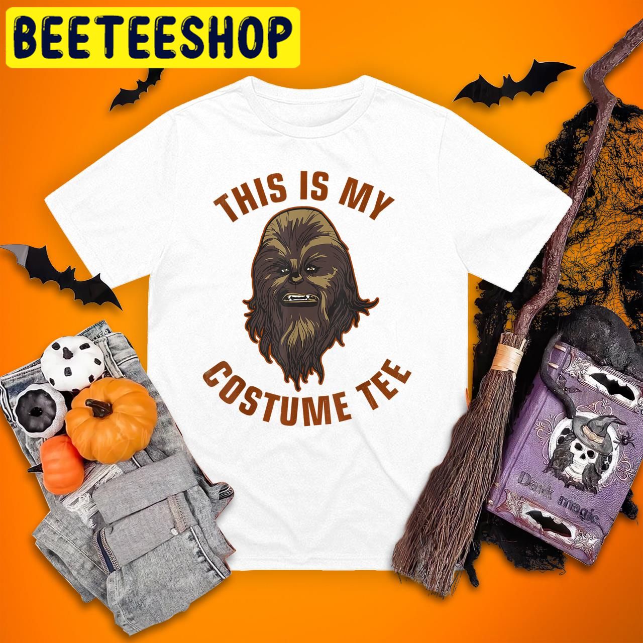 Star Wars Chewbacca This Is My Costume Halloween Trending Unisex T-Shirt