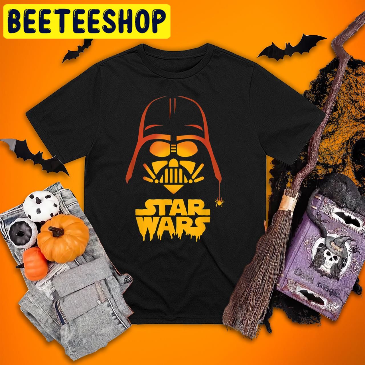 Star Wars Darth Vader Jack O Lantern Star Wars Halloween Trending Unisex T-Shirt