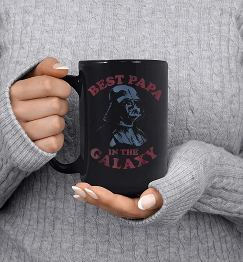 Star Wars Darth Vader Retro Best Papa Graphic Mug