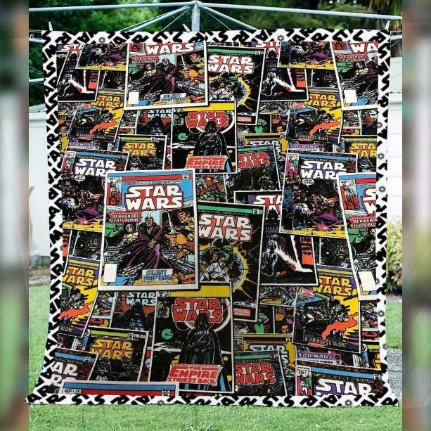 Star Wars Inspired Quilt Blanket