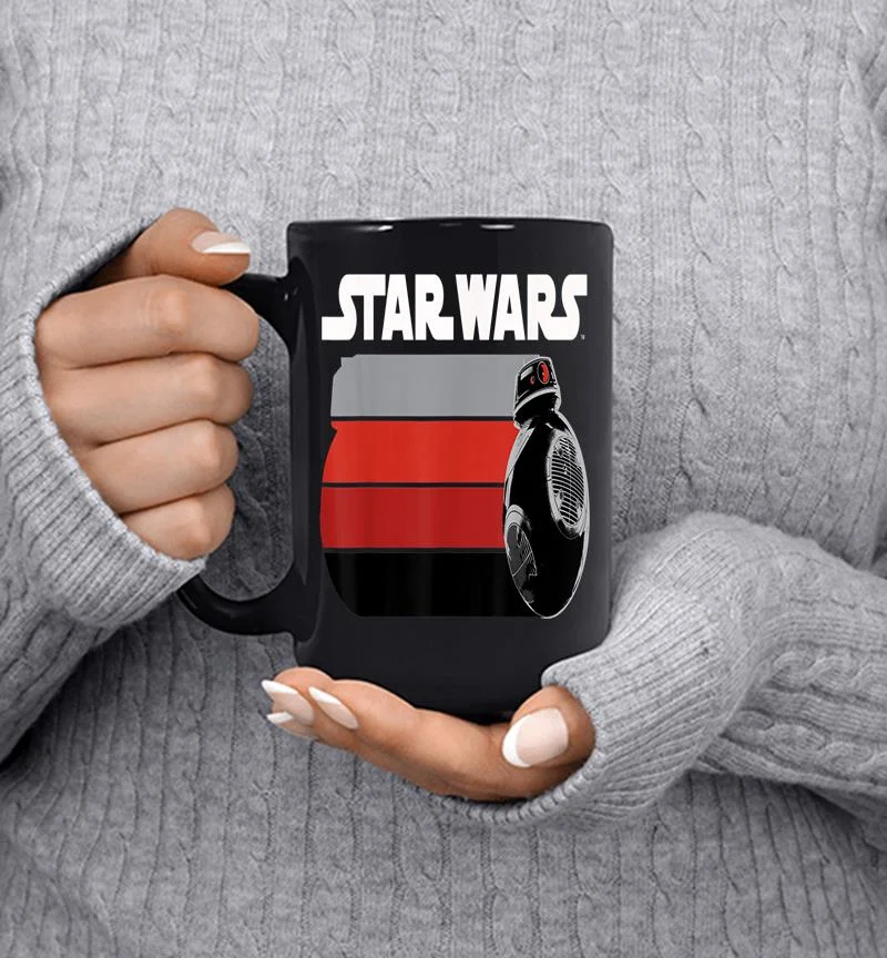 Star Wars Last Jedi Bb-9e Rolling Stripes Graphic Mug