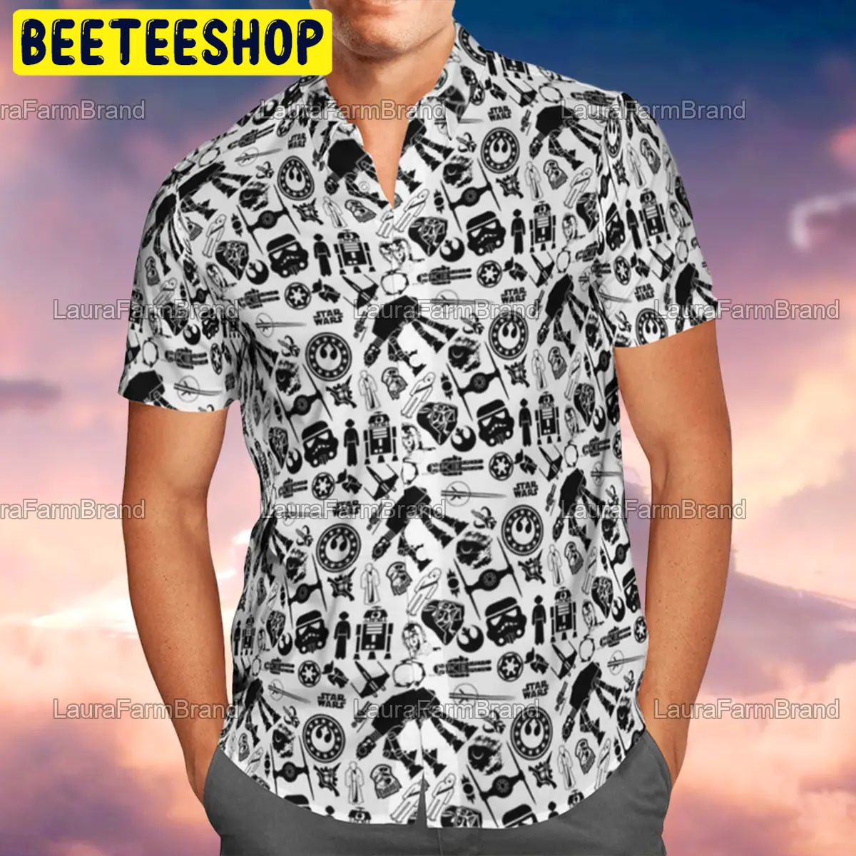 Star Wars Lover Pattern Trending Hawaiian Shirt